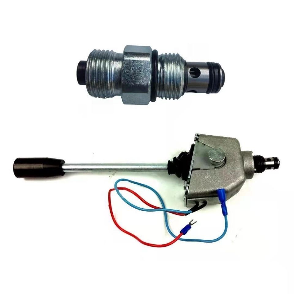 西林诺力杭叉加力半电动堆高车压力阀液压溢流阀升降开关操作阀体