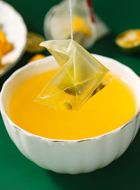 百香果青桔组合茶独立包装冷泡热泡皆可维C满满夏日茶饮酸甜解腻