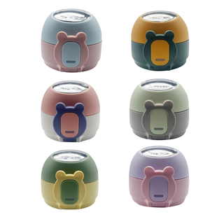 Bemega儿童保温杯吸管盖塑料配件宝宝水壶密封盖子硅胶吸嘴防漏