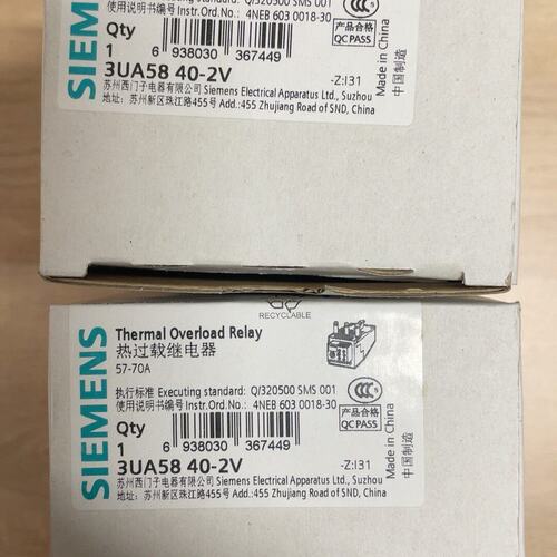 议价热继电器3UA5840-2V3UA5840-2U3UA5840-2W