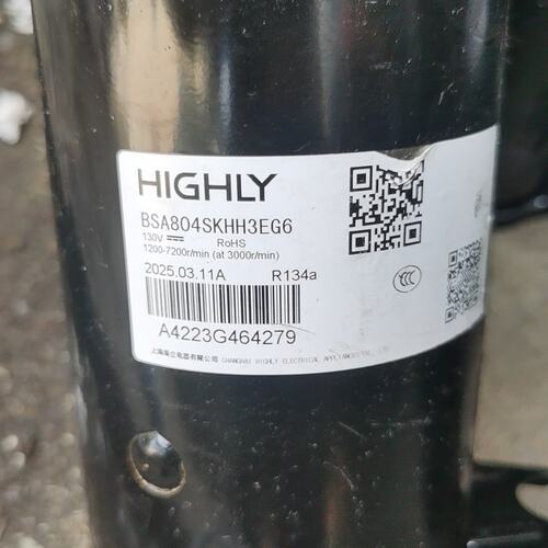 议价海立变频压缩机BSA804SKHH3EG6BSA645SKHH3EG6