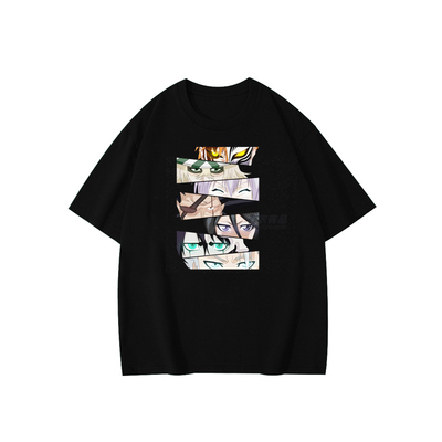 动漫火影忍者宽松男女短袖T恤