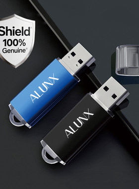 加密u盘64G128g高速32g固态3.0金属车载LOGO加密大容量优盘