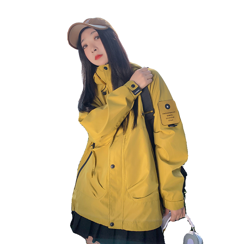 春秋季外套男女款沖鋒衣2025新款爆小個(gè)子夾克登山服戶外軟殼薄款