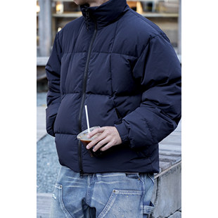 williamin 原液色90白鸭绒立领羽绒服DD RP NYLON DOWN外套25AW