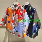 童装 26春新品 男女童衬衫 小江南专柜正品 中长款 羽绒服1Q2C13600