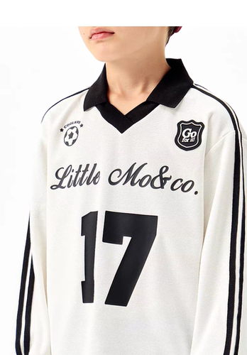 little moco童装25年秋装儿童长袖宽松上衣KBE3TOP005