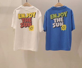 littlemoco专柜正品2026夏装新品男女童短袖T恤KBF2TEE016