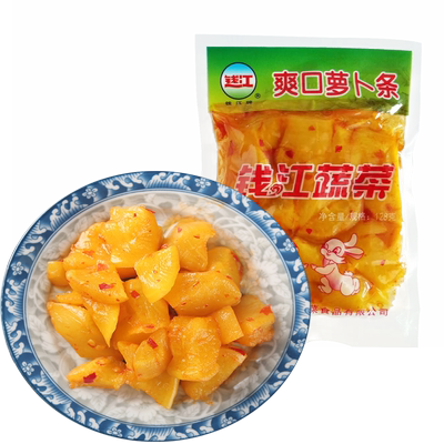 钱江128克爽口萧山香辣萝卜干