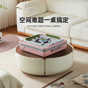 wdp麻将机雀依手提小型全自动迷你便携小麻将桌家用户外野外麻雀