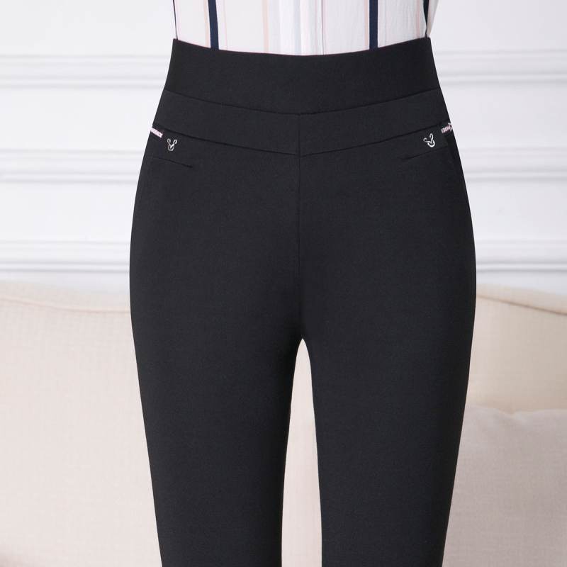 妈妈裤子女夏季2025显瘦直筒女裤