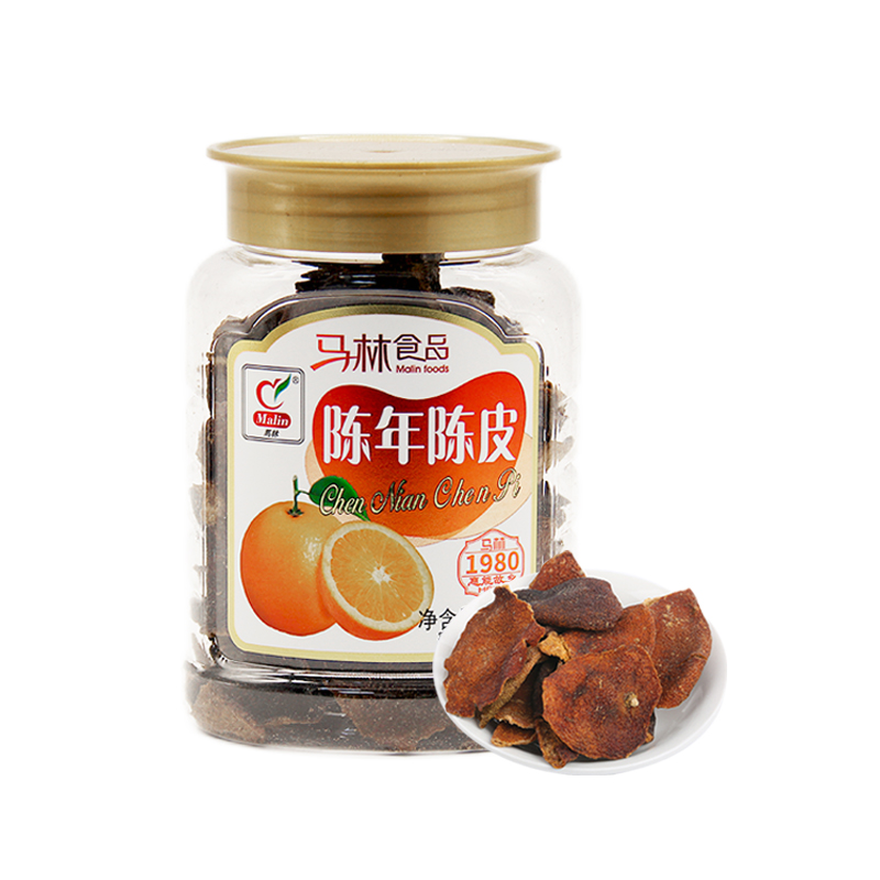 Marlin food 65g Dried tangerine peel X6 Orange Dry Fruits Dry washing precooked and ready to be eaten Guangdong specialty snacks Promotionin the Snacks/Nuts/Specialty , Confection/Class dates/Plum/Dried fruit , Citrus  category - from Buy2taobao.com to provide professional Taobao agent buy service