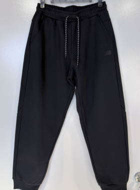 New Balance NB 25冬季新款男纯色针织运动束脚长裤MLF43851