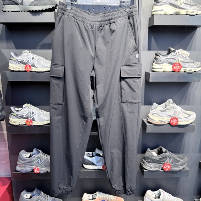 NewBalanceNB新百伦25冬季新款男女纯色松紧束脚休闲长裤NTF41491