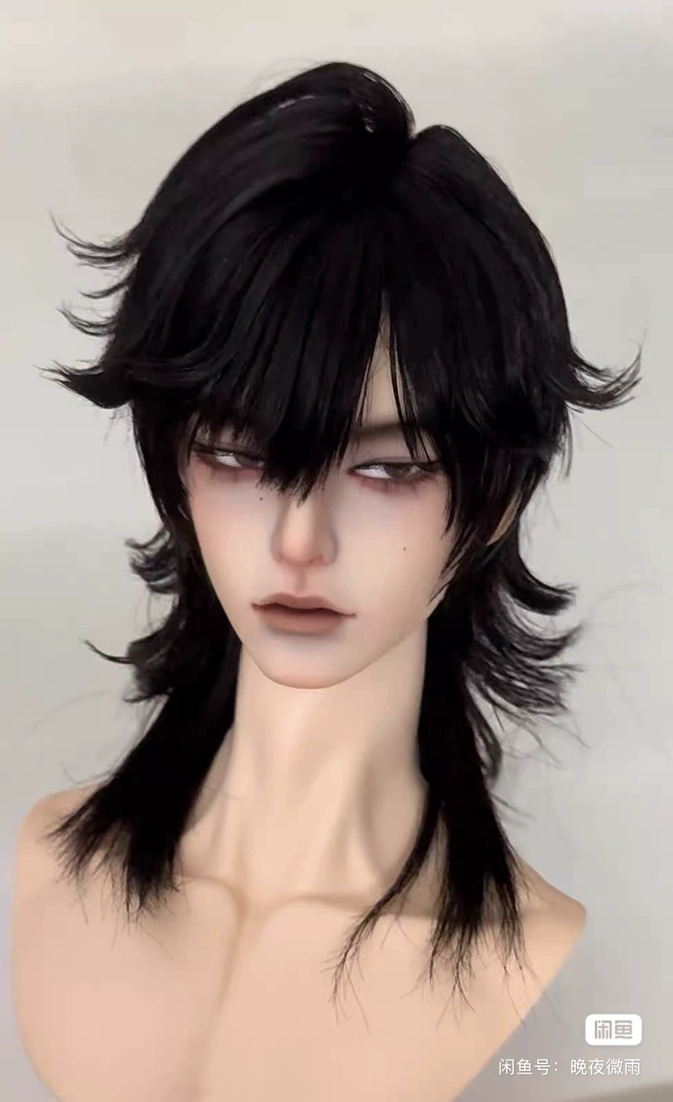 Bjd three-point wig hairstyle