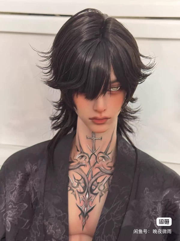 Bjd three-point wig hairstyle