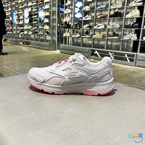 正品SKECHERS斯凯奇春夏拼接简约透气女百搭运动休闲跑步鞋128075