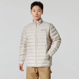 正品哥伦比亚Columbia男款立领百搭保暖运动休闲羽绒服WE9860278