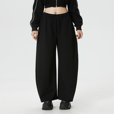 春季新款正品MLB直筒宽松男女运动休闲针织长裤阔腿裤3APTB0561