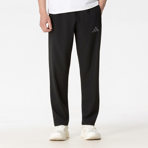 秋季新款正品ADIDAS阿迪达斯男简约百搭运动休闲梭织长裤KU8499