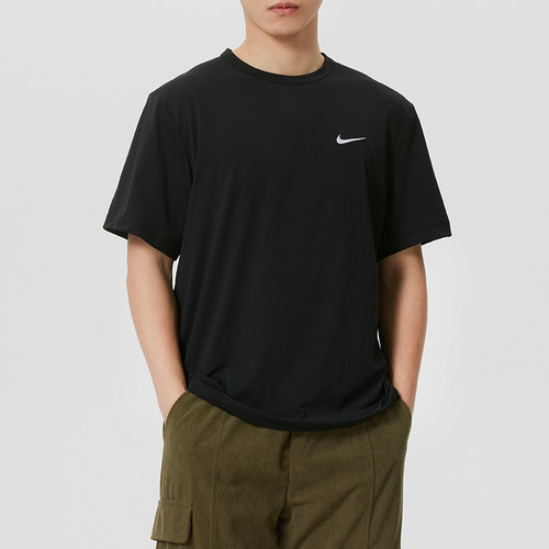 正品NIKE耐克男子跑步训练T恤