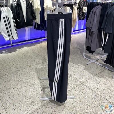 新款正品ADIDAS阿迪达斯宽松舒适女学生梭织弹力长裤KB5224