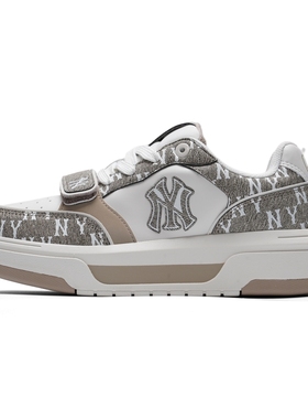 春季新款正品MLB时尚百搭耐磨厚底低帮男女运动休闲板鞋3ASXM026N