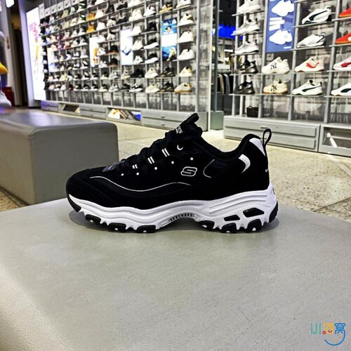 正品SKECHERS斯凯奇春简约经典拼接男百搭运动休闲熊猫鞋52675