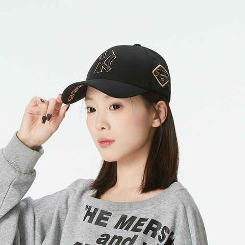 正品MLB男女NY洋基队硬顶鸭舌帽