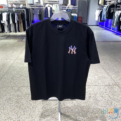 MLB男女圆领休闲运动短袖T恤