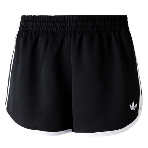 正品ADIDAS阿迪达斯三叶草新款女经典简约运动休闲梭织短裤KD7977