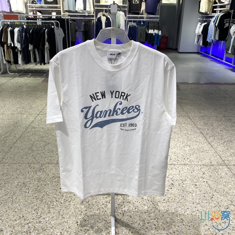 MLB男女休闲运动短袖T恤