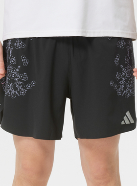 正品ADIDAS阿迪达斯夏新款男经典纯色简约运动休闲梭织短裤KG3454