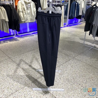 新款正品ADIDAS阿迪达斯简约LOGO修身百搭男运动休闲长裤JY0004