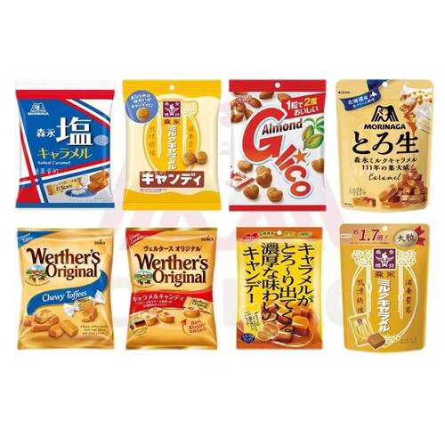 日本直邮森永盐味焦糖太妃糖糖果