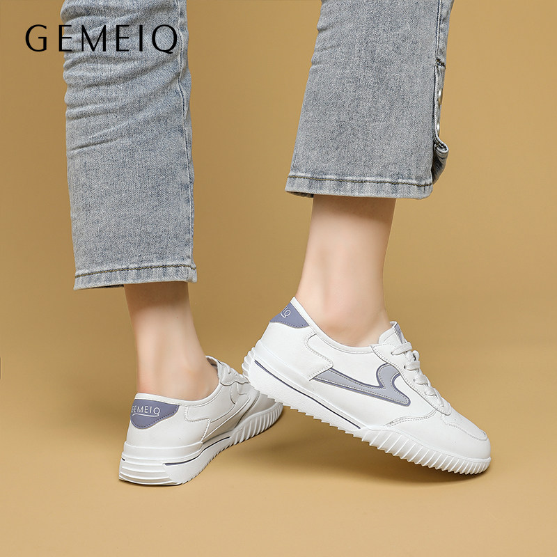 戈美其德训鞋女春夏季新款平底阿甘鞋小白鞋透气复古休闲运动板鞋,女鞋,时尚休闲鞋,淘宝优惠券,粉丝福利购,淘宝优惠卷