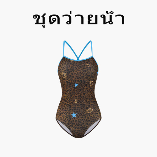 Naga swim泰式2026新款连体泳衣女专业竞技训练竞速泳衣交叉美背