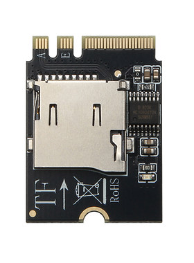 NGFF M.2 A/E KEY无线网卡wifi接口转TF SDHC TF支持热拔插转接卡