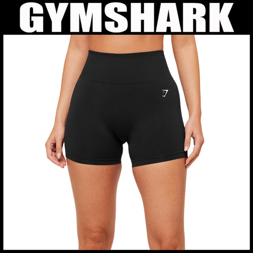GYMSHARK Vital Seamless2.0鲨鱼女瑜伽裤三分短裤撸铁训练健身裤