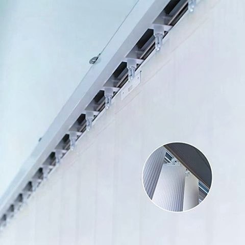 窗帘配件 1.8inch百叶帘金属夹片配件 简易铁挂片 铁挂片