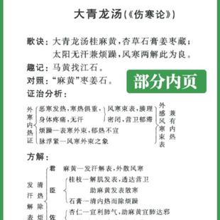 (正版)实用方剂手册方剂学速记歌诀口袋书歌诀快快记忆法中医方剂学记忆手册方歌顺口溜病证图解治法与方剂配方中药中药快快记