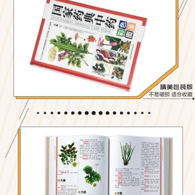 （正版）国家药典中药彩色图鉴 精装 中药材大全图鉴中医学书籍中草药中药材彩色图谱本草纲目中医养生书籍书籍