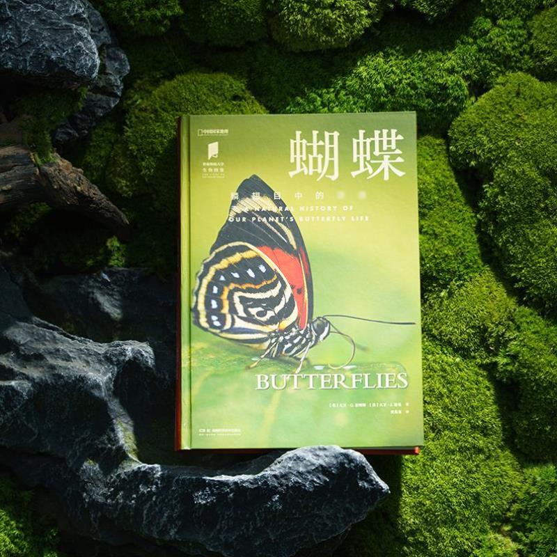（正版）蝴蝶 中国国家地理普林斯顿大学生物图鉴系列图书昆虫蝴蝶自然百科科普读物