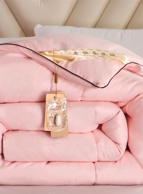 蚕丝被结婚被子喜被女方陪嫁大红色婚庆棉被芯春秋被加厚保暖冬被