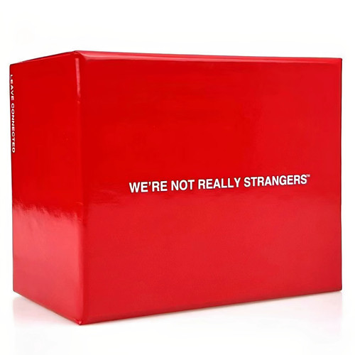 英文We're Not Really Strangers我们其实并非陌生人卡牌游戏桌游