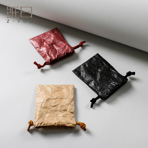 耳机收纳袋随身饰品杜邦纸耳机包