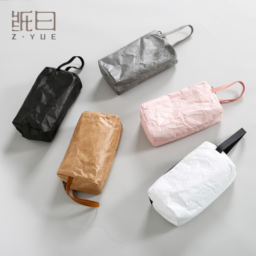 腕带手握包杜邦纸手机包小方包手拿手拎包手腕包女包超轻随身小包 - 封面