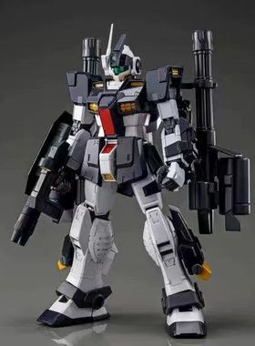 异星电镀  MG 1/100 RGM-79DO 吉姆统御型 菲利普 休斯机拼装模型