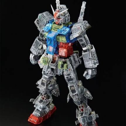 异星电镀 PB限定 PGU 1/60 高达 元祖 RX-78-2 彩透装甲 透明甲