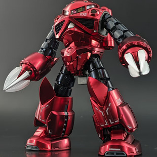异星电镀 RG 16 1/144 ZGOK CHAR 红魔蟹 红彗星 拼装模型 电镀版